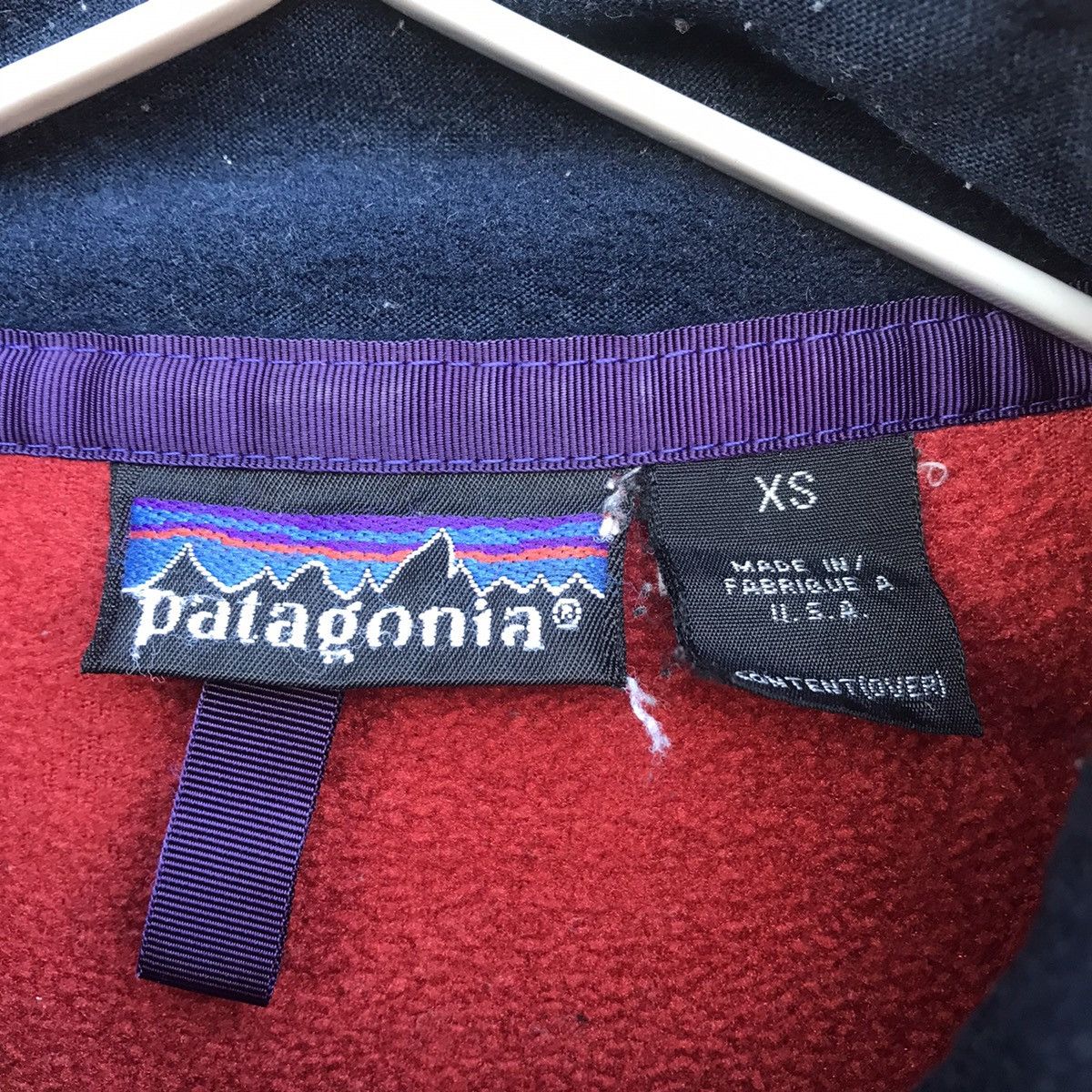 Patagonia × Vintage Vintage Patagonia Zip Up Fleece Sweatshirt Size US XS / EU 42 / 0 - 5 Thumbnail