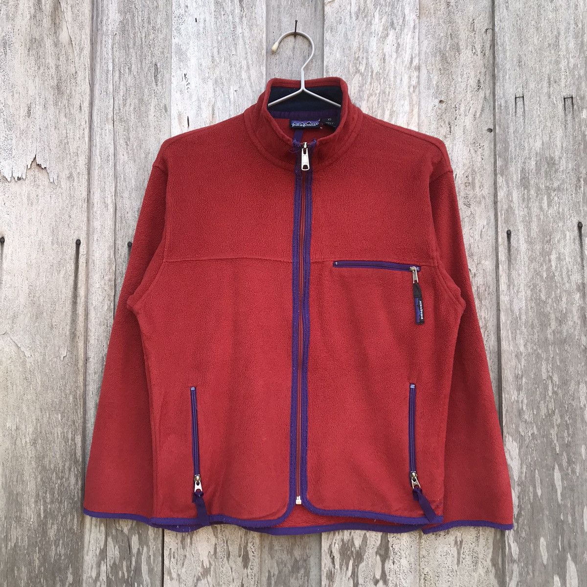 Patagonia × Vintage Vintage Patagonia Zip Up Fleece Sweatshirt Size US XS / EU 42 / 0 - 1 Thumbnail