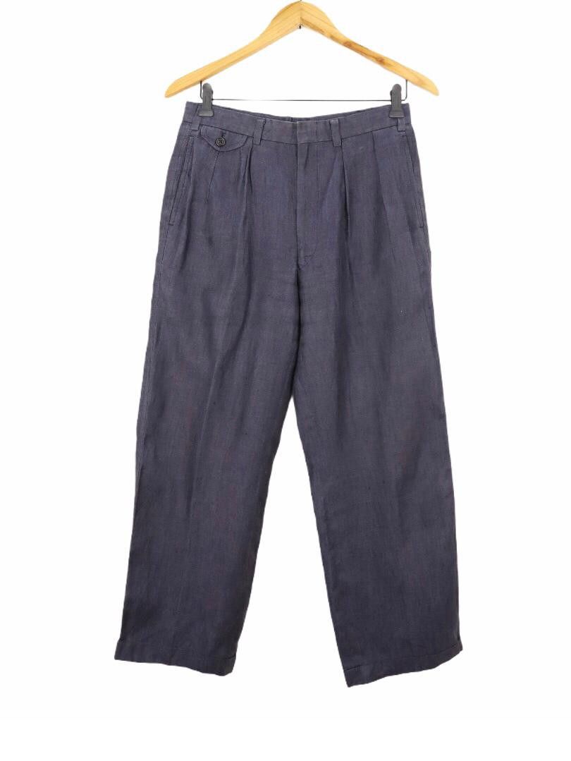 Ralph Lauren PRL Linen Front Pleated Relaxed Pant | Grailed