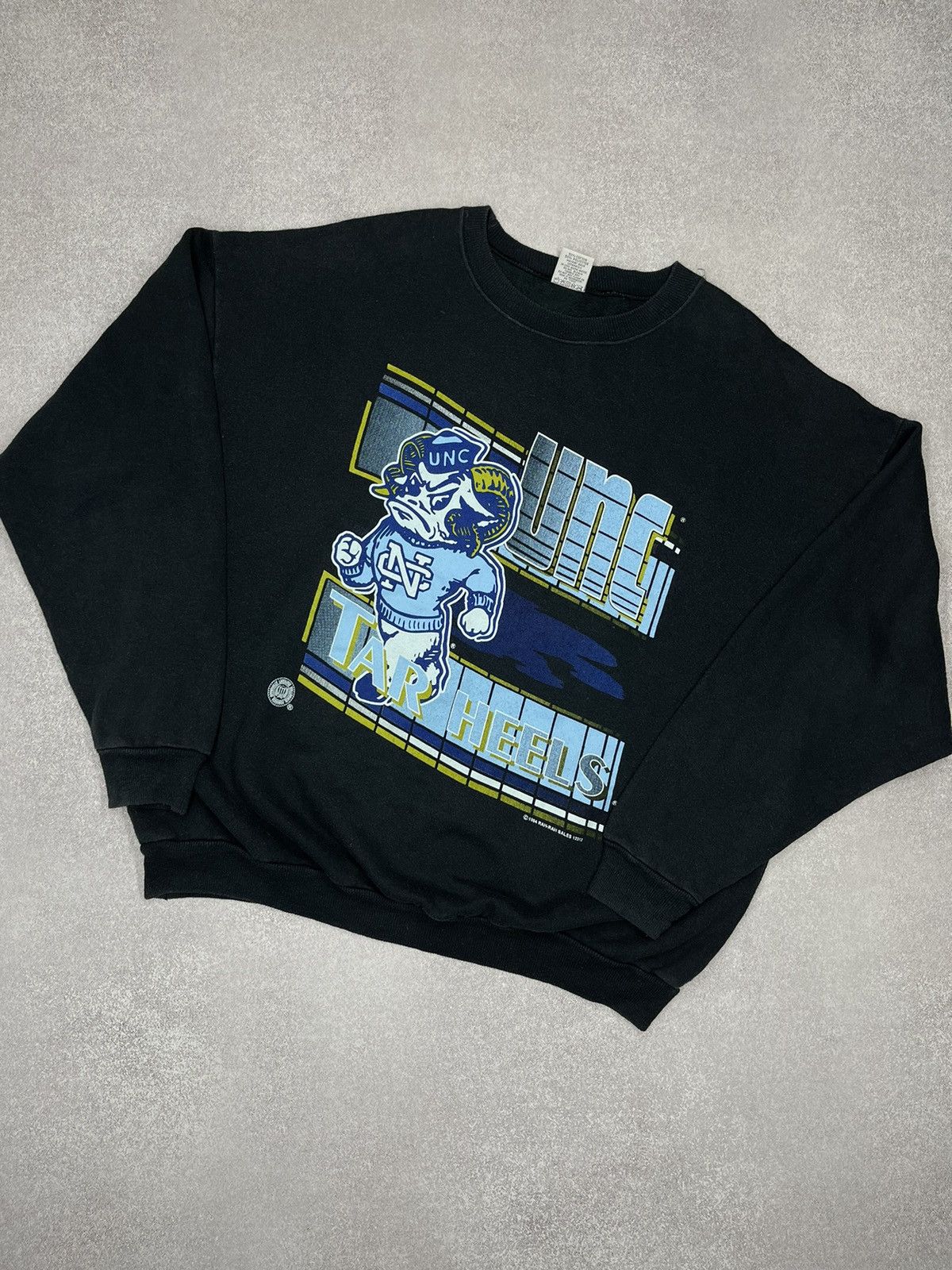 Rare Vintage 1994 Tar Heels Sweatshirts Jersey Y2K Baseball