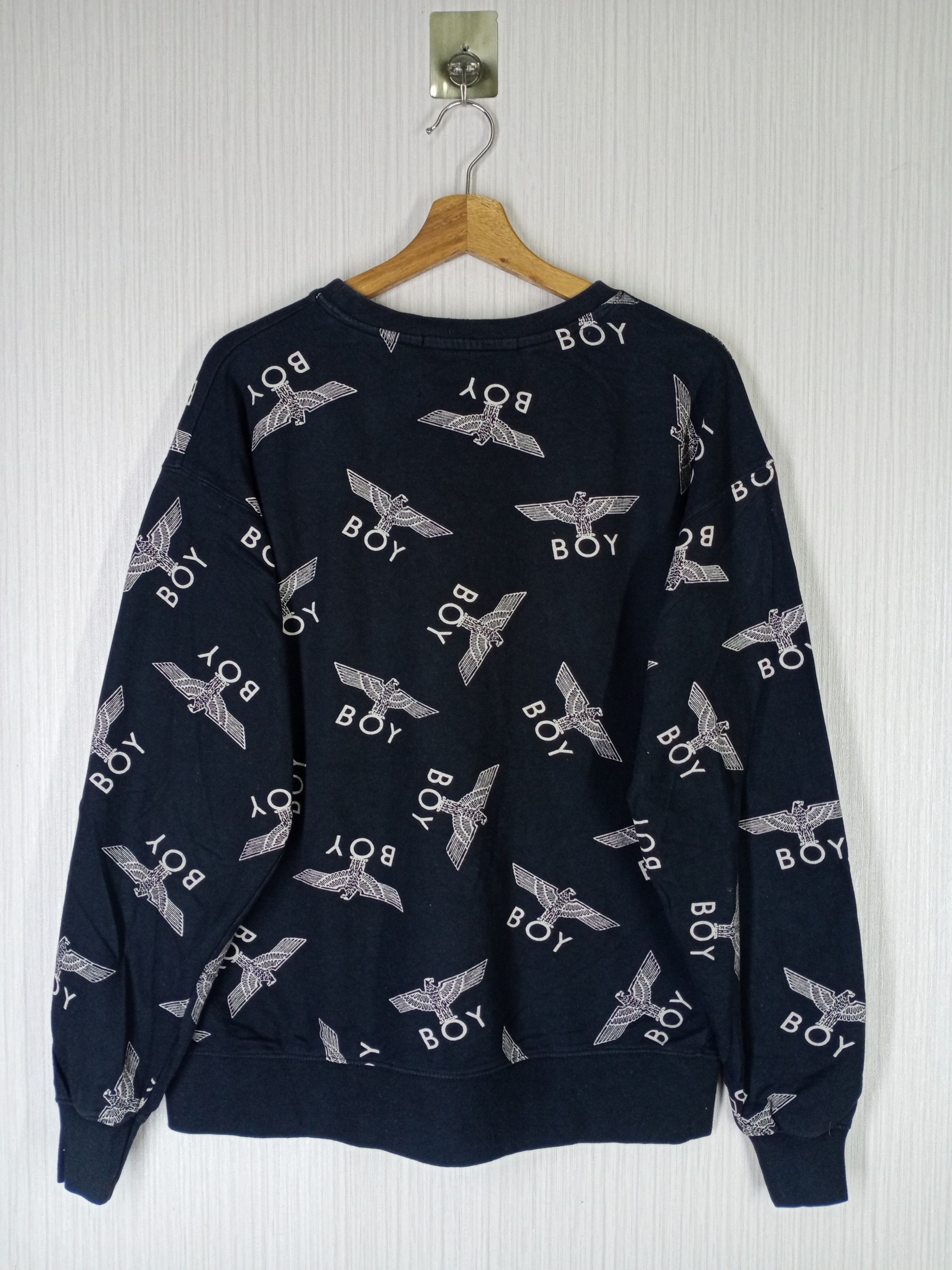 Boy London × Vintage Rare Vintage Boy London Fullprint Sweatshirt Size US M / EU 48-50 / 2 - 3 Thumbnail