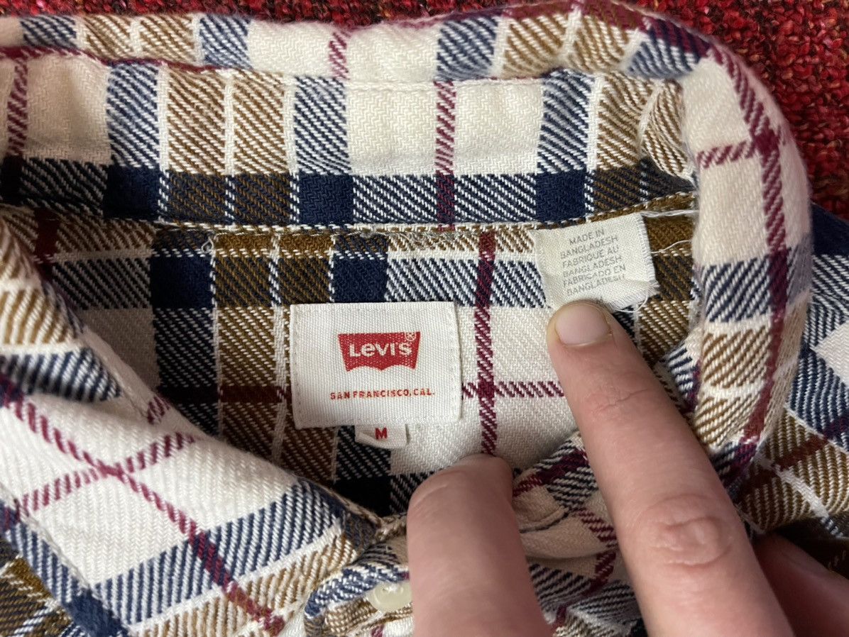 Levi's × Vintage Levi’s tartan flannel shirt Size US M / EU 48-50 / 2 - 5 Thumbnail