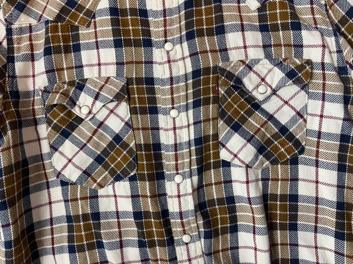 Levi's × Vintage Levi’s tartan flannel shirt Size US M / EU 48-50 / 2 - 2 Thumbnail