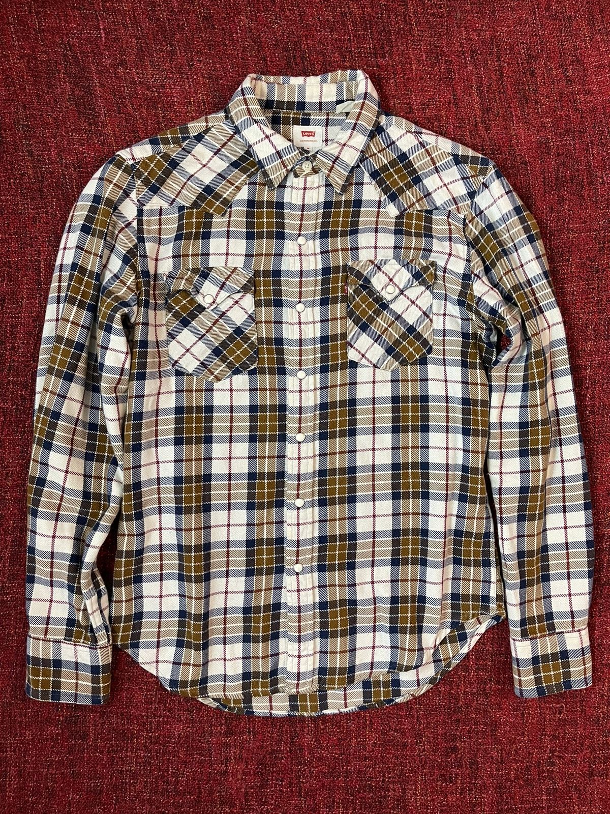 Levi's × Vintage Levi’s tartan flannel shirt Size US M / EU 48-50 / 2 - 1 Thumbnail