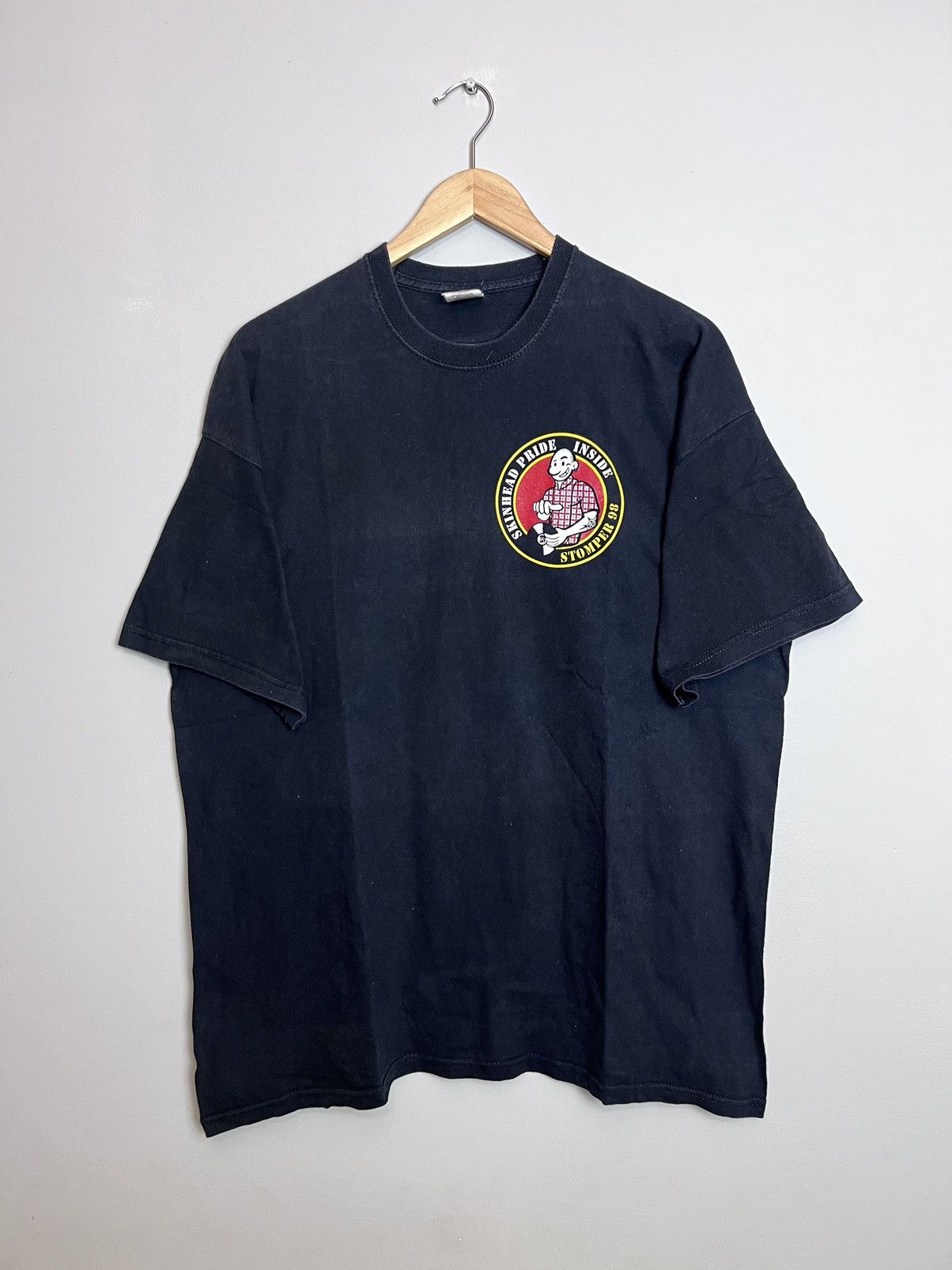 Band Tees Vintage 00s Oi Stomper 98 Skinhead Punk Rock Band T Shirt Size US XL / EU 56 / 4 - 1 Thumbnail