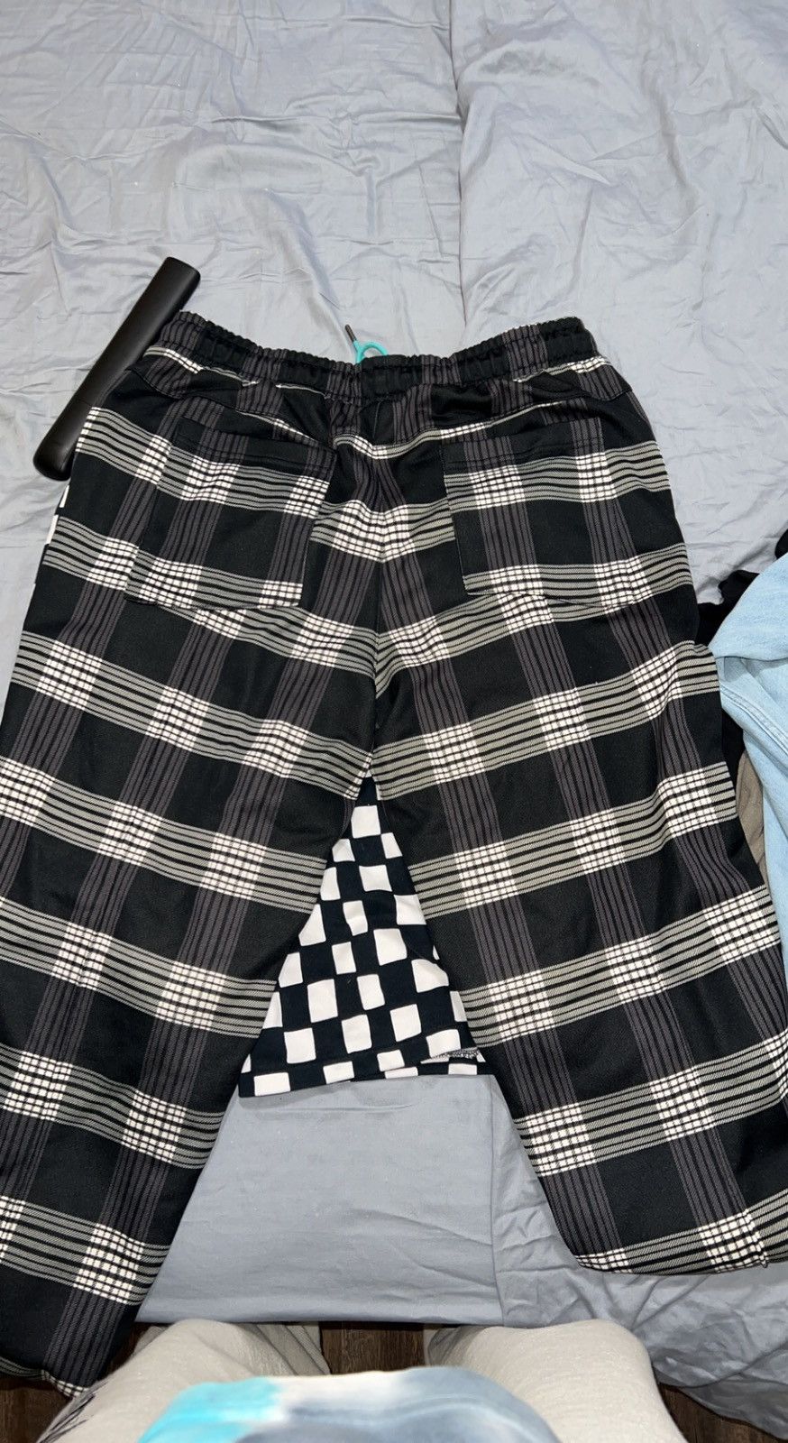 Puma × Rhude × Vintage Puma x Rhude Plaid Pants Size US 34 / EU 50 - 2 Thumbnail
