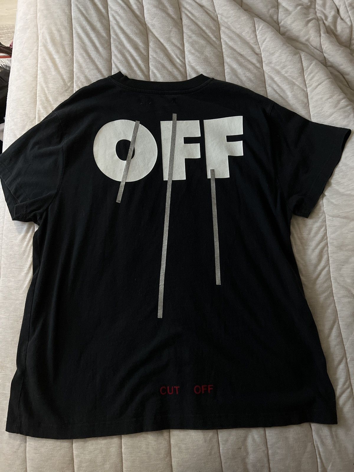 Off-White Off-White Silver Off T-Shirt in Black Size US M / EU 48-50 / 2 - 5 Thumbnail
