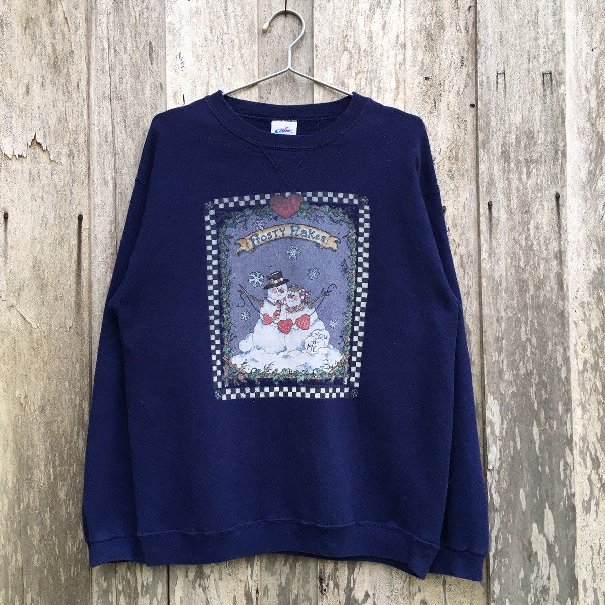 Other × Vintage Vintage Frosty Flakes Snowman Animated Crewneck Sweatshirt Size US L / EU 52-54 / 3 - 1 Thumbnail