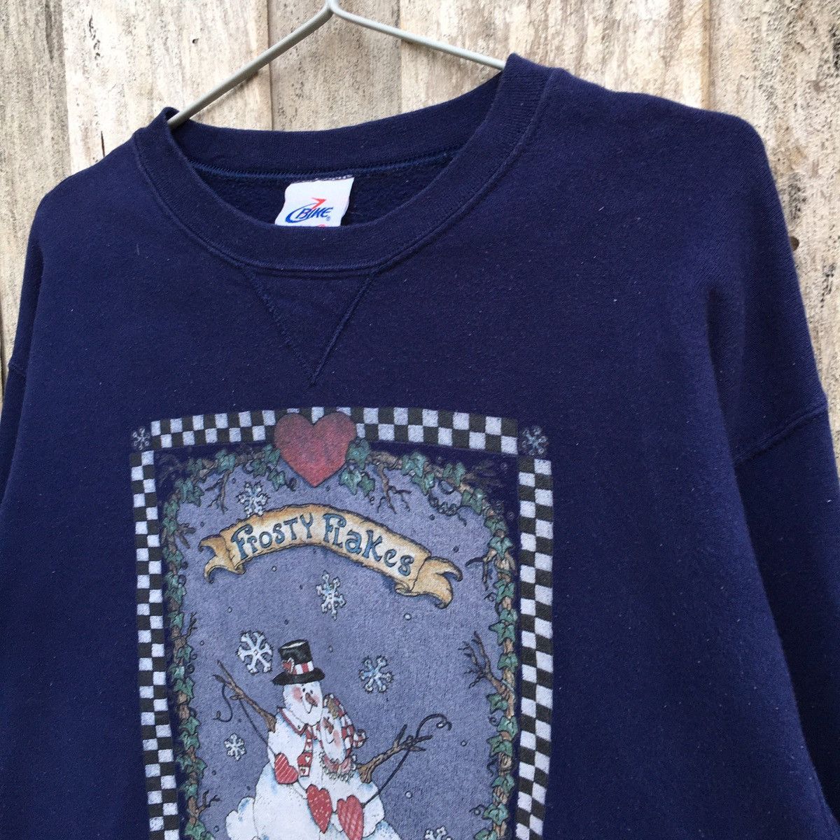 Other × Vintage Vintage Frosty Flakes Snowman Animated Crewneck Sweatshirt Size US L / EU 52-54 / 3 - 3 Thumbnail