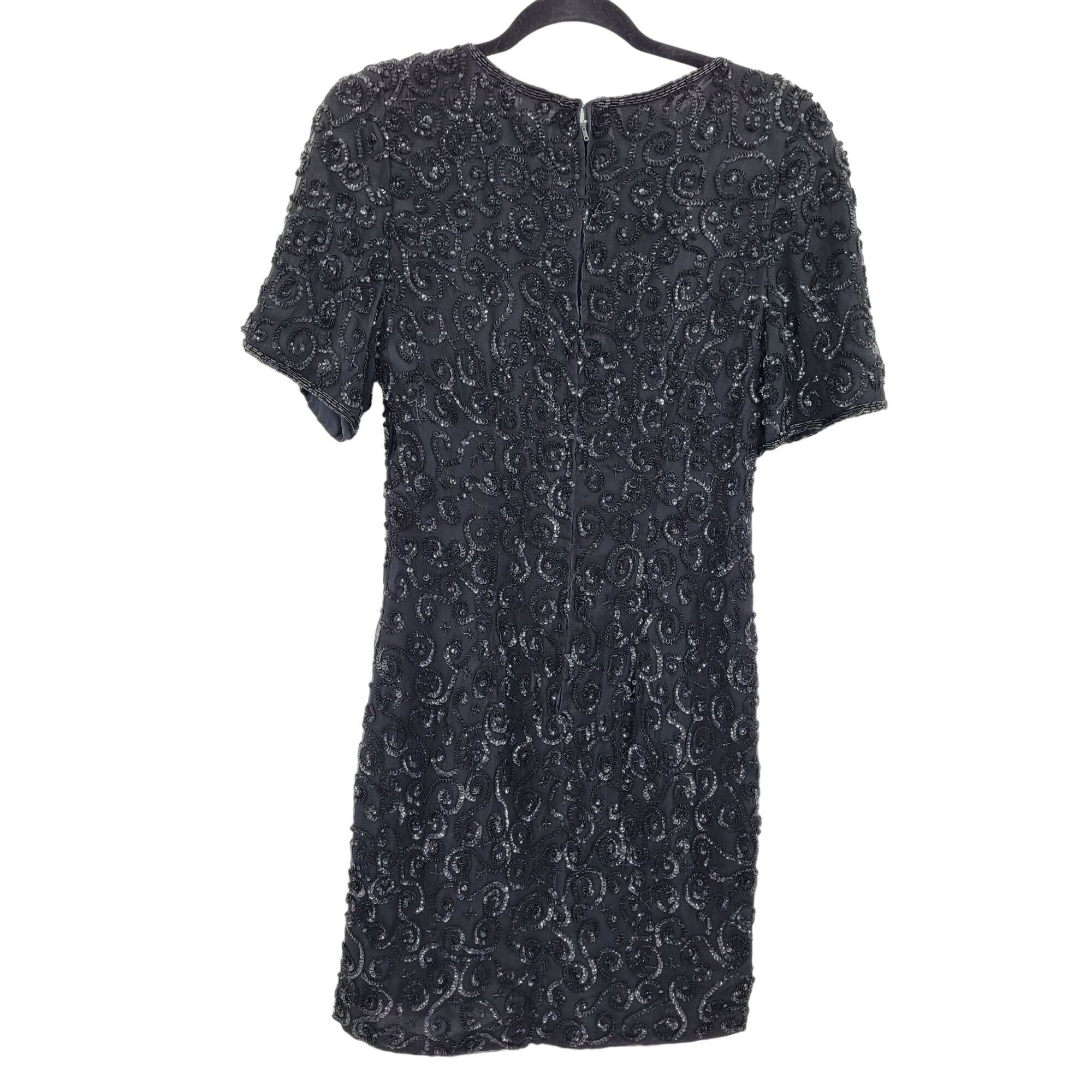 niteline beaded dress Lady Black Tie - Renata Gown - V-neck Beaded Evening Dress main image 0