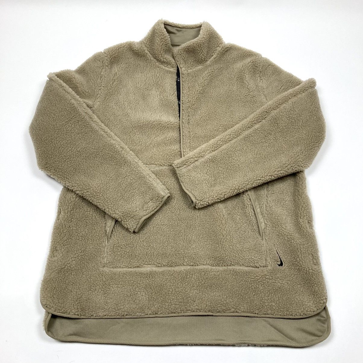 nike yoga sherpa fleece pullover