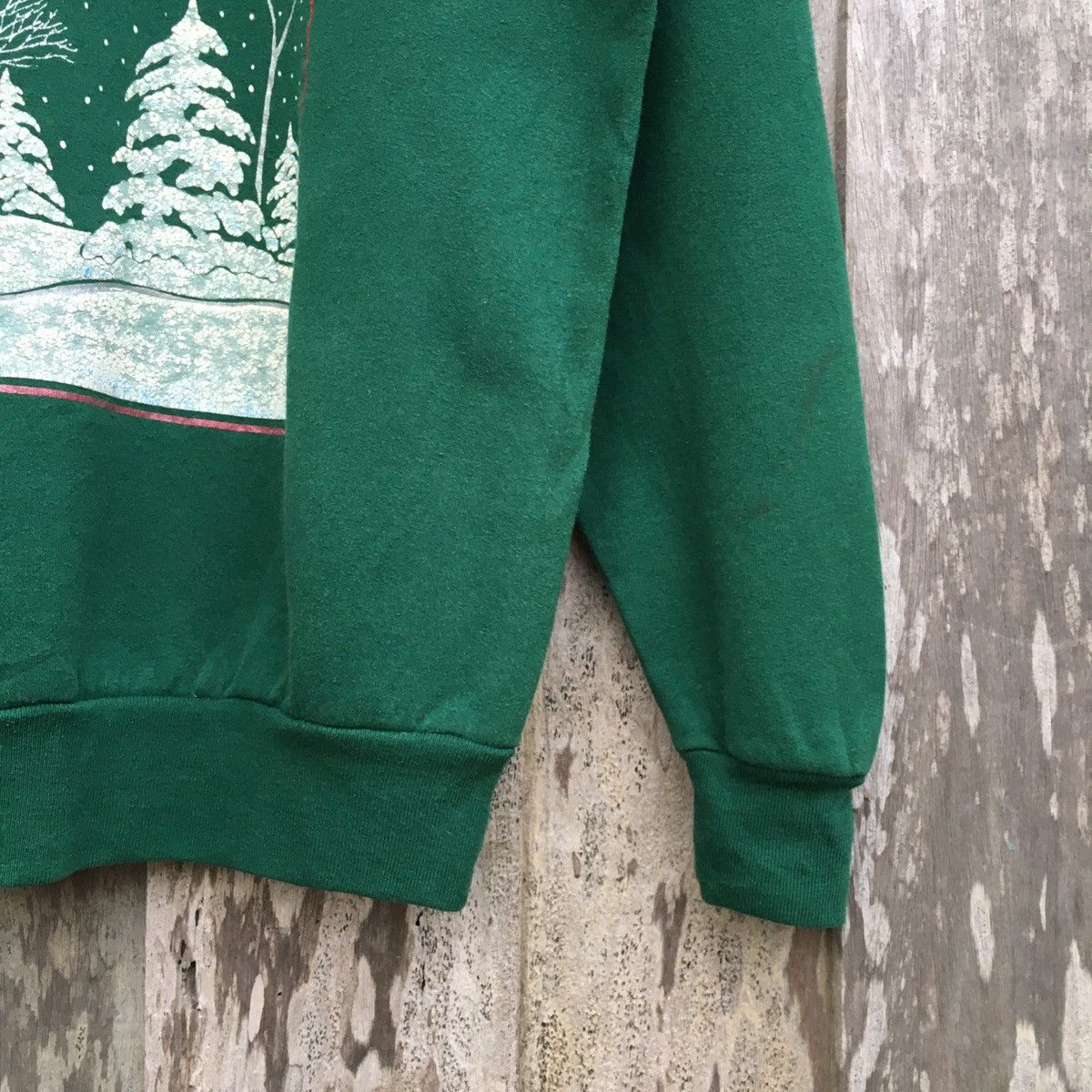 Hanes × Other × Vintage Vintage Animated Winter Crewneck Sweatshirt Size US M / EU 48-50 / 2 - 4 Thumbnail