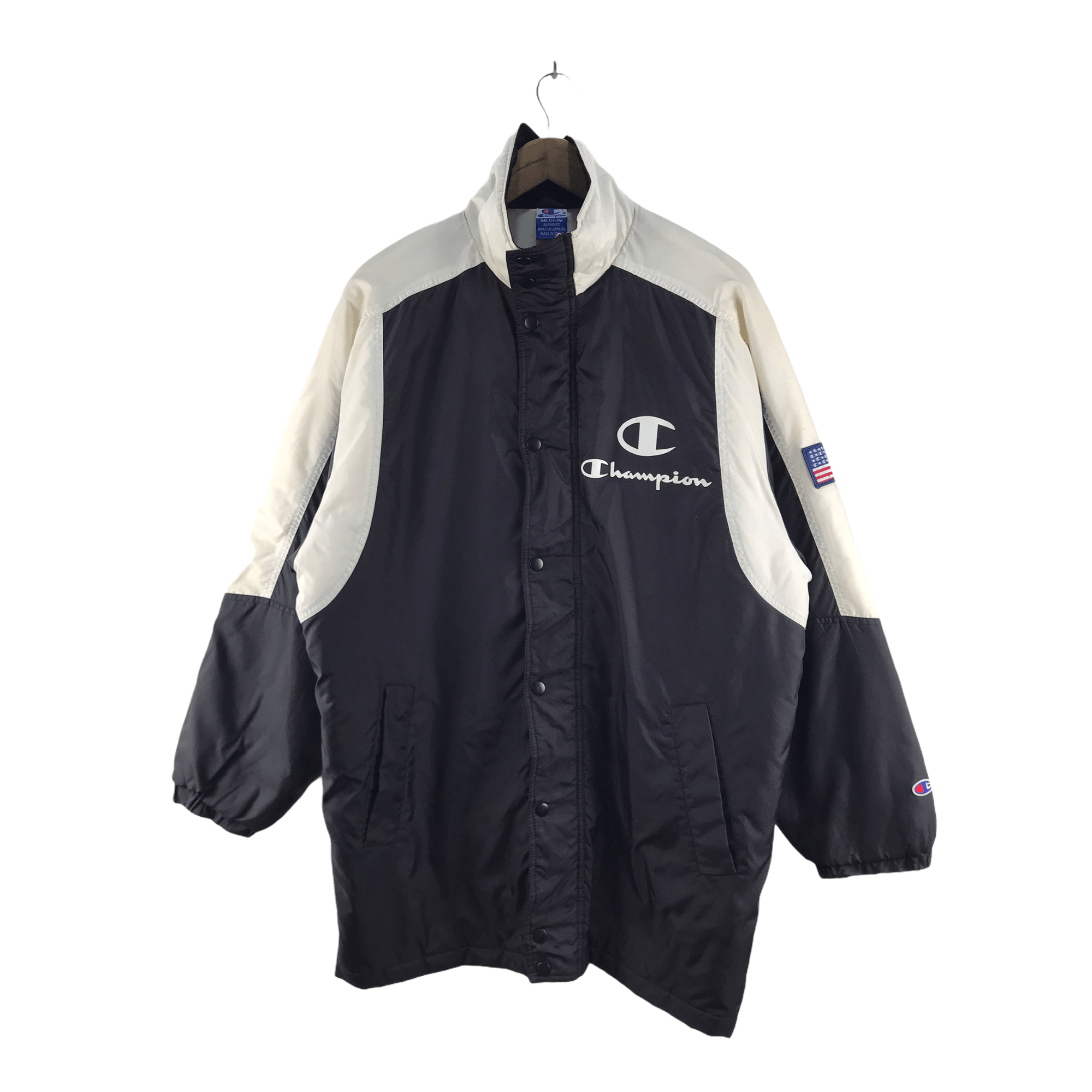 Champion Vintage Champion Windbreaker Jacket Size US L / EU 52-54 / 3 - 2 Thumbnail