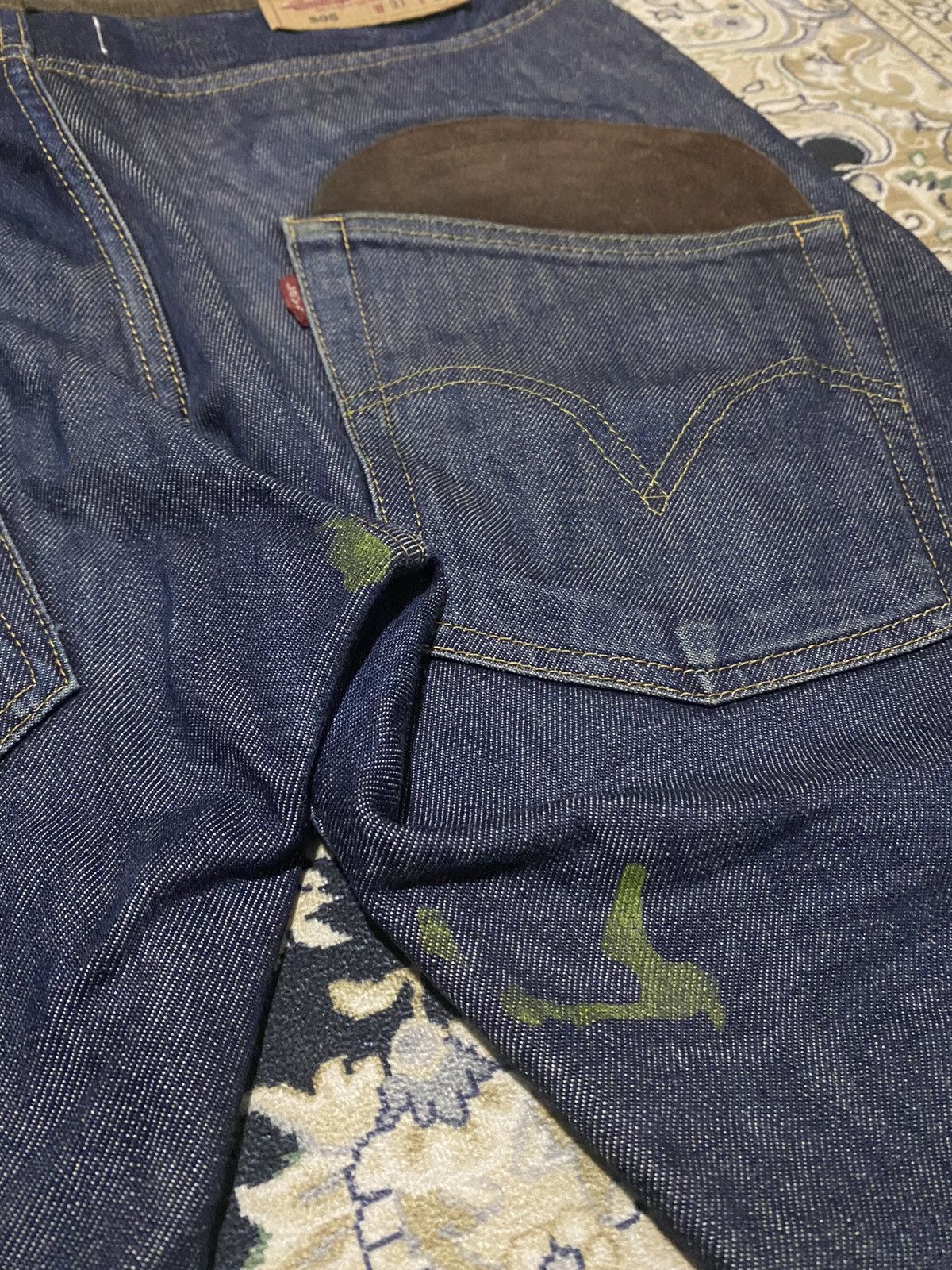 Comme des Garcons × Junya Watanabe × Levi's Vintage Clothing AD2011 eYe Junya Watanabe CDG x Levis 505 Cowhide Pocket Size US 32 / EU 48 - 6 Thumbnail