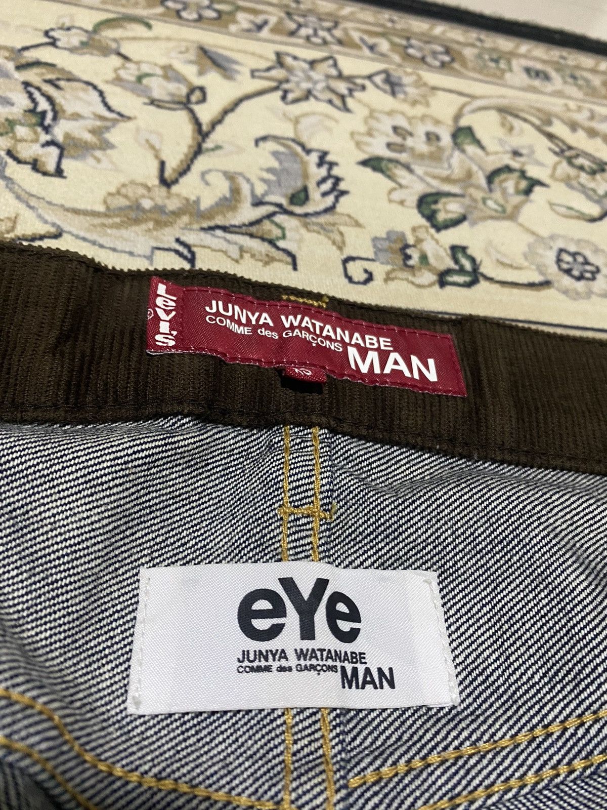 Comme des Garcons × Junya Watanabe × Levi's Vintage Clothing AD2011 eYe Junya Watanabe CDG x Levis 505 Cowhide Pocket Size US 32 / EU 48 - 9 Thumbnail