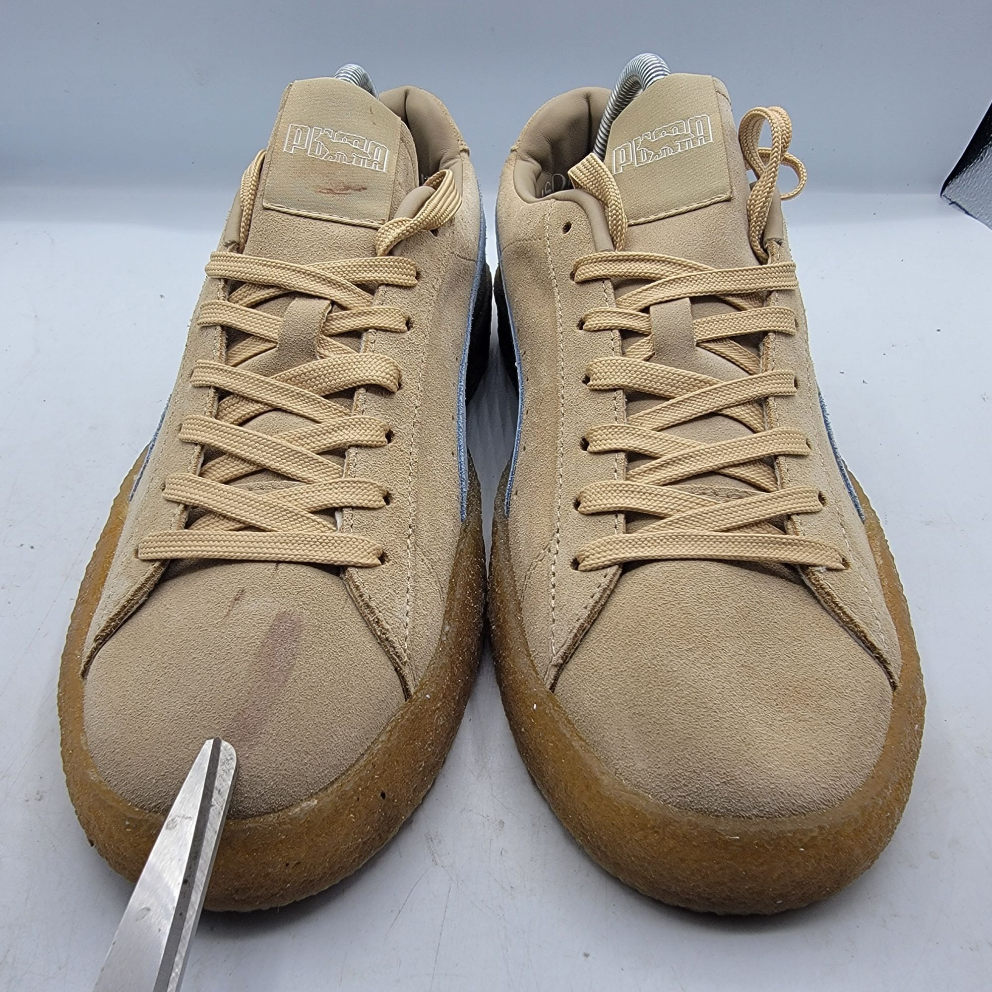 Puma Puma Suede Crepe Maison Kitsune Mens 9 Brown Travertine Cham Size US 9 / EU 42 - 2 Thumbnail