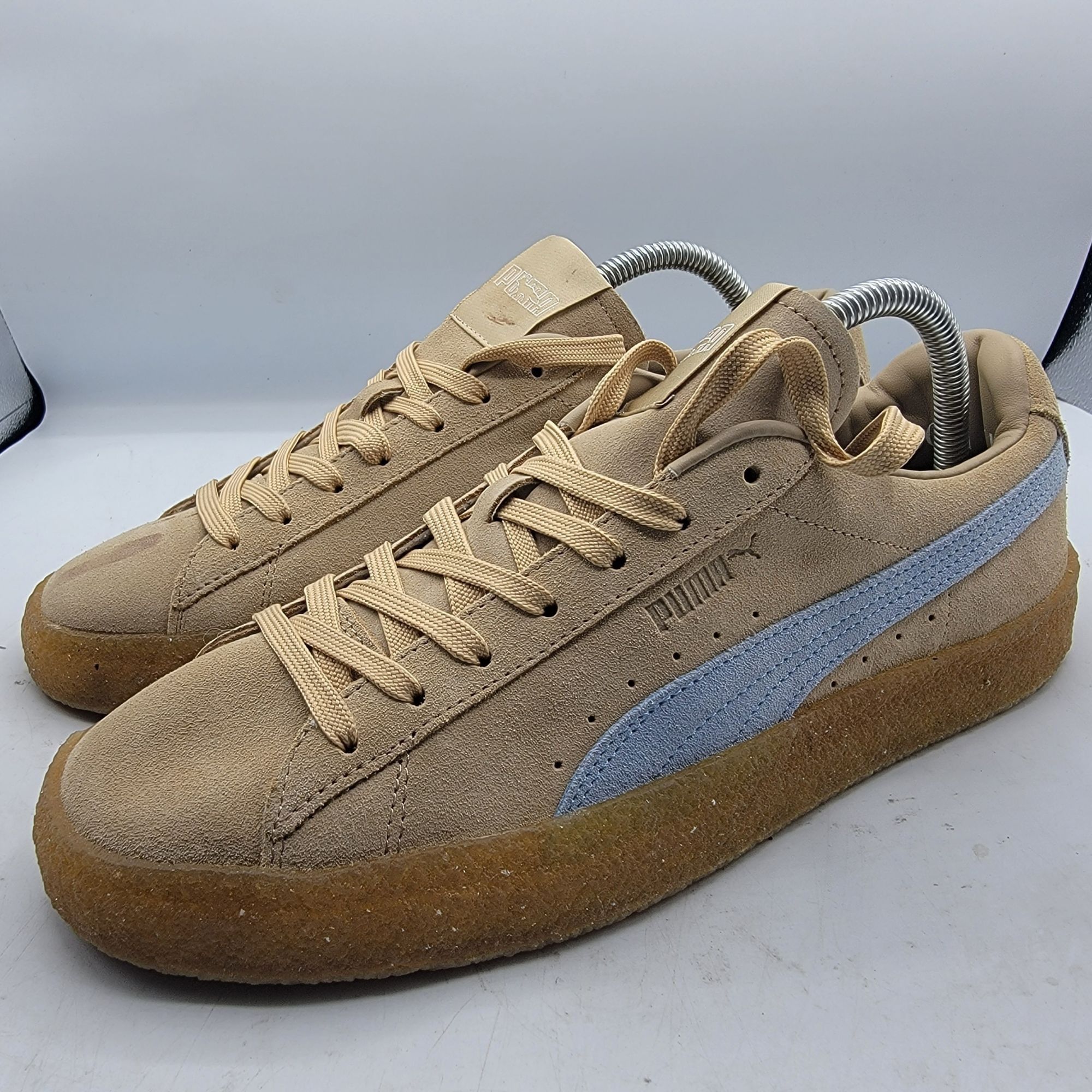 Puma Puma Suede Crepe Maison Kitsune Mens 9 Brown Travertine Cham Size US 9 / EU 42 - 4 Thumbnail