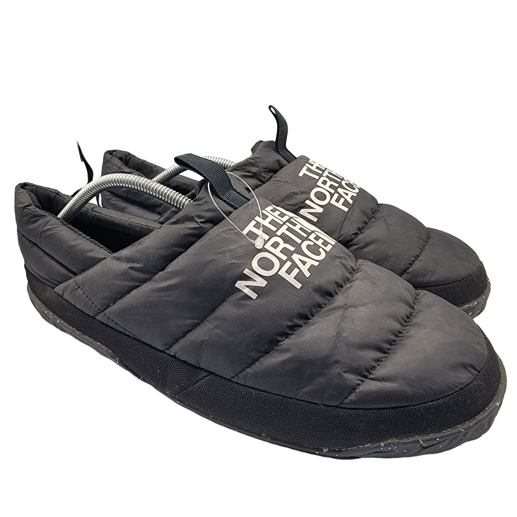 The North Face The North Face Nuptse Mule Slippers Mens 12 Black Comfort Li Size US 12 / EU 45 - 1 Thumbnail