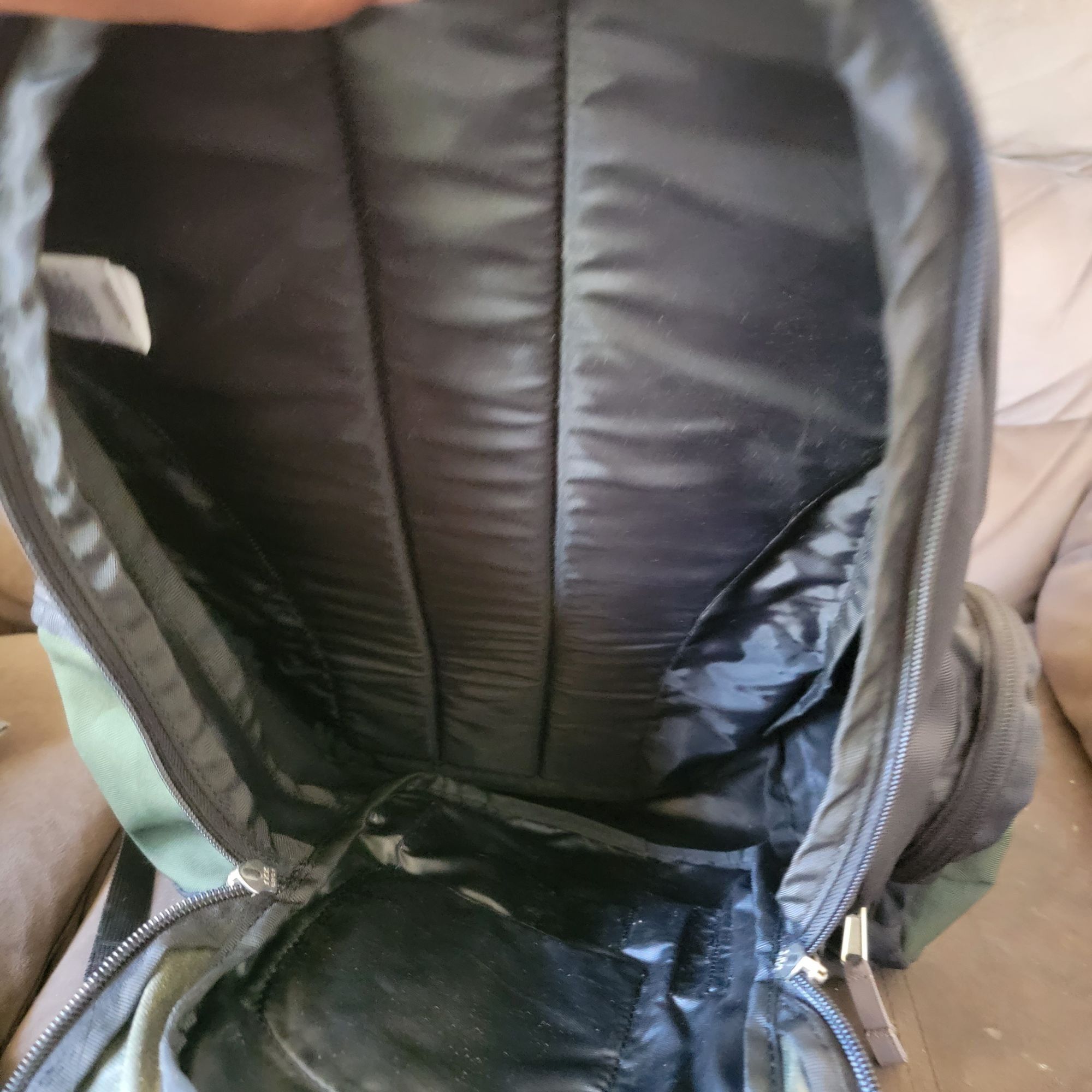 The North Face The North Face Heineken Green Black Backpack School Collage Size ONE SIZE - 6 Thumbnail