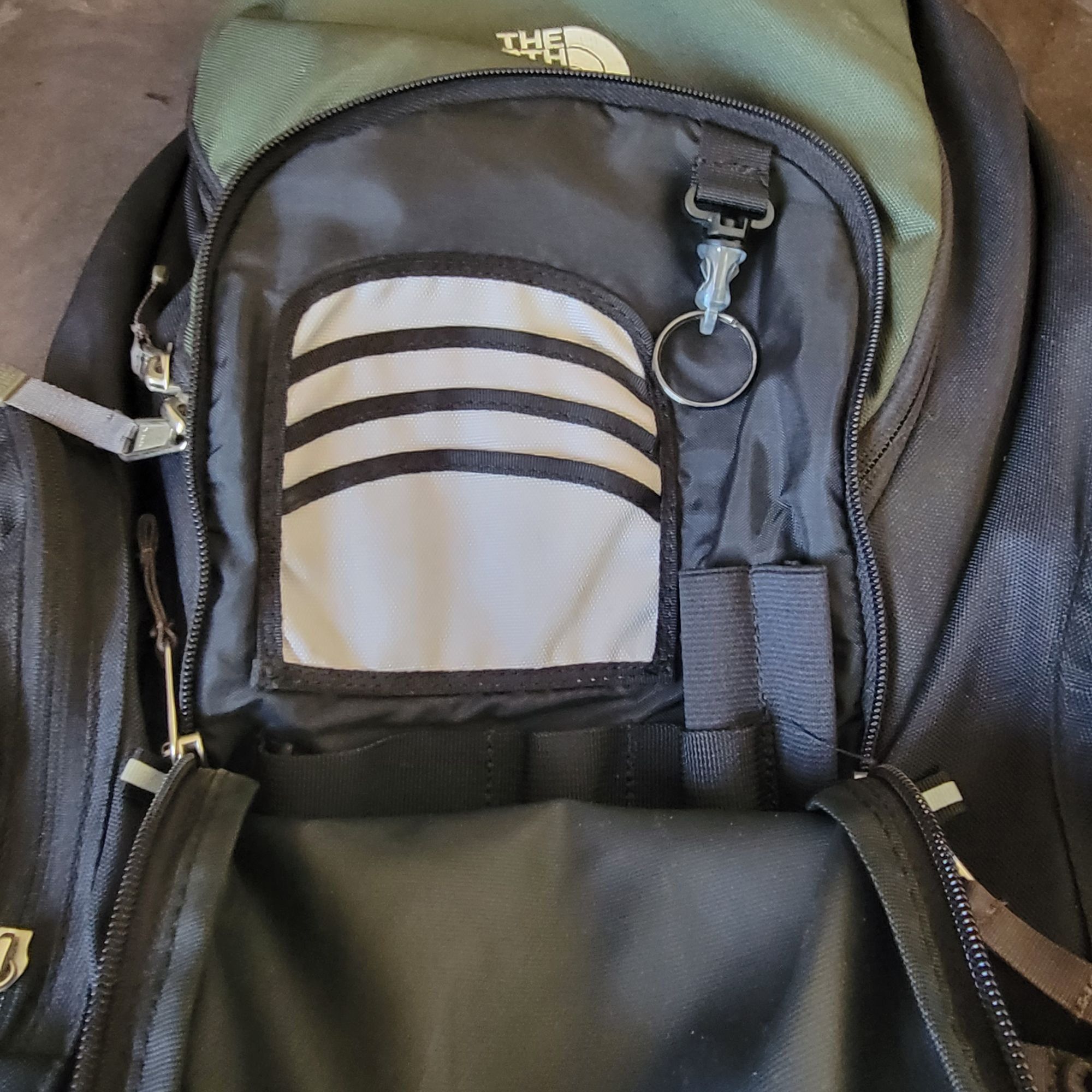 The North Face The North Face Heineken Green Black Backpack School Collage Size ONE SIZE - 5 Thumbnail