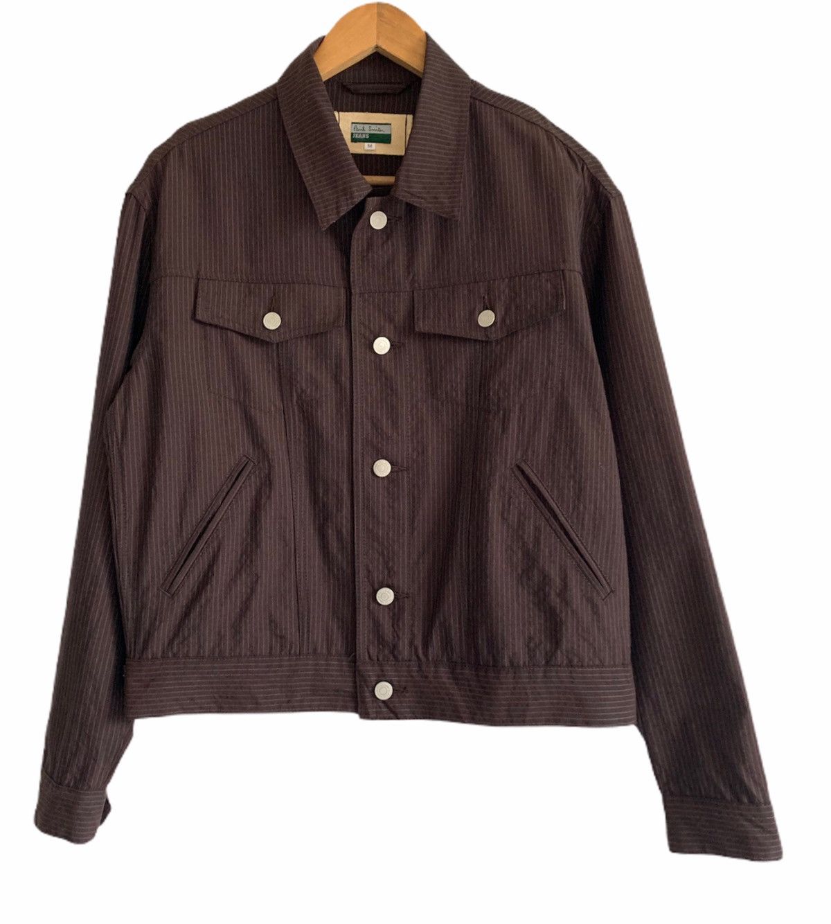 Paul Smith × Vintage 🏖 Paul smith Jeans Hickory Stripes Jacket Size US M / EU 48-50 / 2 - 1 Thumbnail