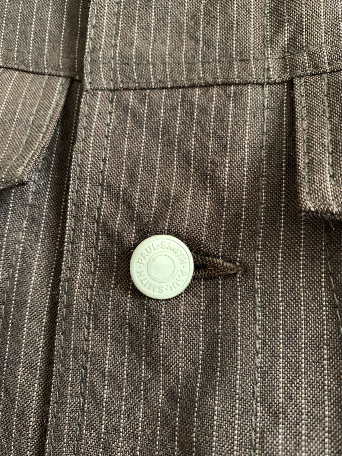 Paul Smith × Vintage 🏖 Paul smith Jeans Hickory Stripes Jacket Size US M / EU 48-50 / 2 - 4 Thumbnail