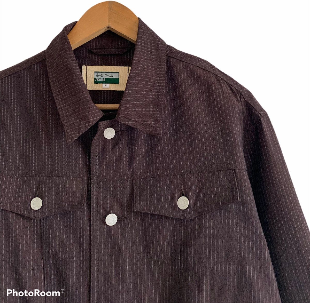 Paul Smith × Vintage 🏖 Paul smith Jeans Hickory Stripes Jacket Size US M / EU 48-50 / 2 - 2 Thumbnail