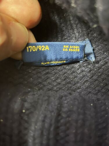 Polo Ralph Lauren Polo Ralph Lauren Blue Retro Crest Turtleneck Size XXL Size US XXL / EU 58 / 5 - 4 Thumbnail