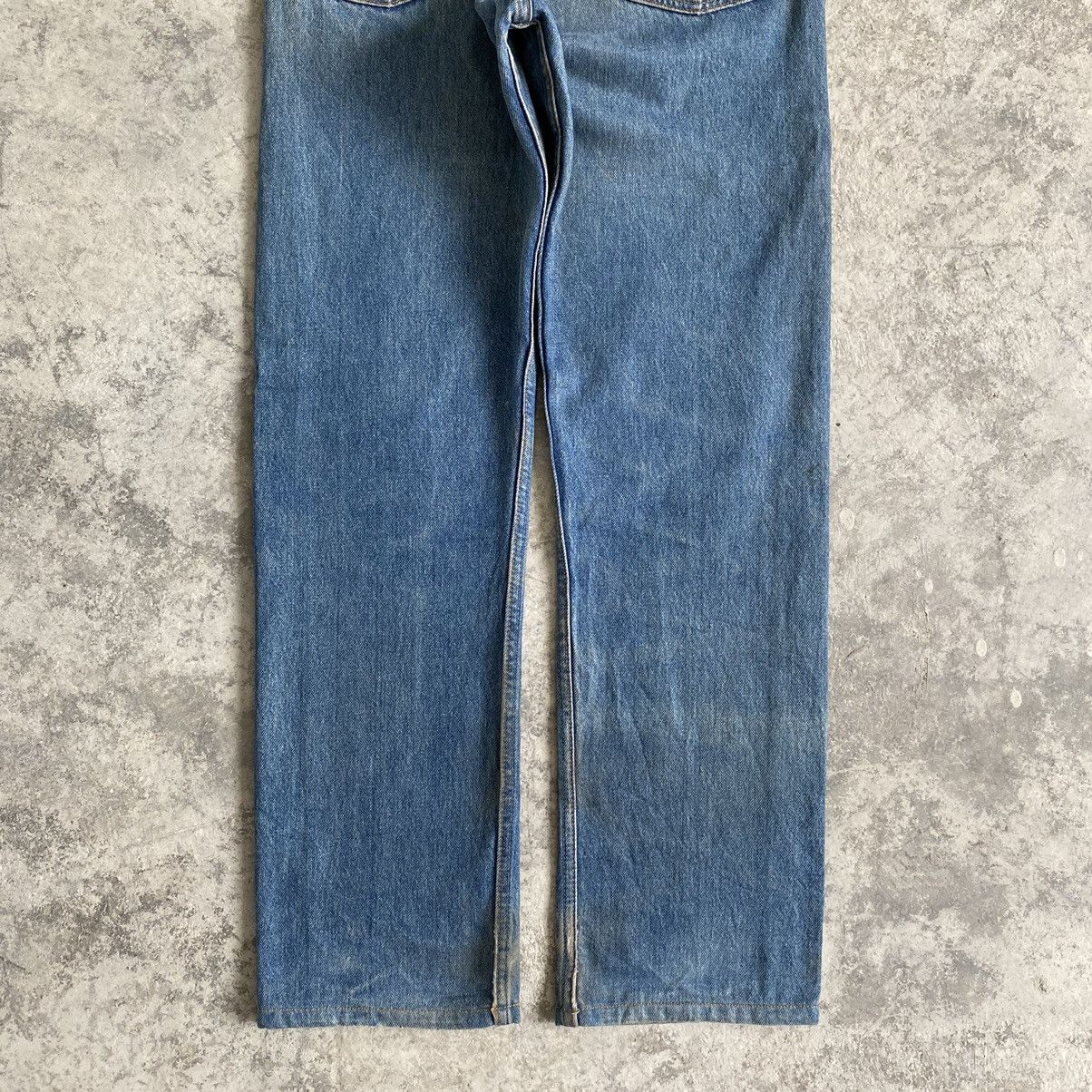 Levi's Size 30x30.5 Vintage 90's Levi's 501 Stone Washed Jeans Size US 30 / EU 46 - 12 Thumbnail