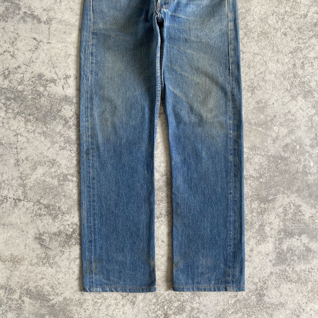 Levi's Size 30x30.5 Vintage 90's Levi's 501 Stone Washed Jeans Size US 30 / EU 46 - 3 Thumbnail
