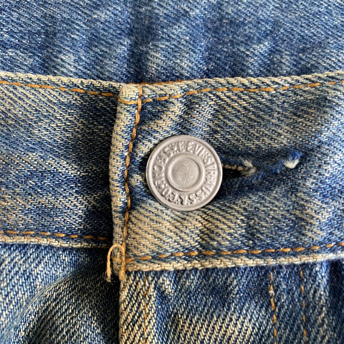 Levi's Size 30x30.5 Vintage 90's Levi's 501 Stone Washed Jeans Size US 30 / EU 46 - 5 Thumbnail