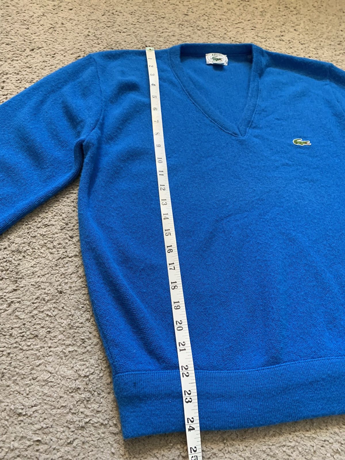 Lacoste × Vintage VINTAGE LACOSTE IZOD V-NECK SWEATER Size US M / EU 48-50 / 2 - 11 Thumbnail