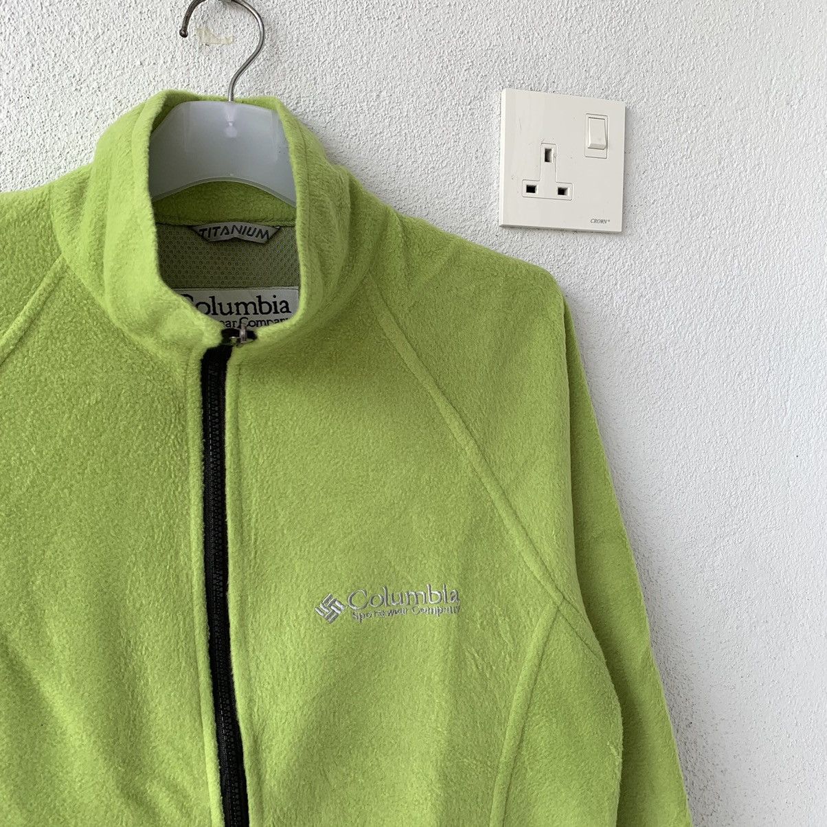 Columbia COLUMBIA fleece turtleneck full-zip jacket.. small logo Size US L / EU 52-54 / 3 - 3 Thumbnail