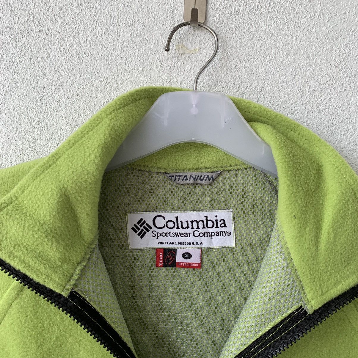 Columbia COLUMBIA fleece turtleneck full-zip jacket.. small logo Size US L / EU 52-54 / 3 - 5 Thumbnail