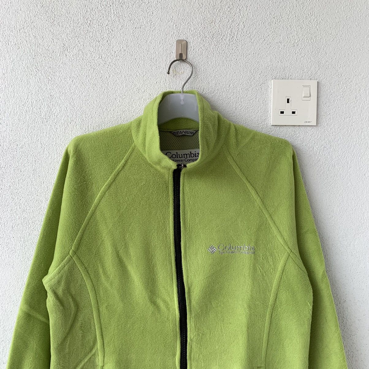 Columbia COLUMBIA fleece turtleneck full-zip jacket.. small logo Size US L / EU 52-54 / 3 - 2 Thumbnail