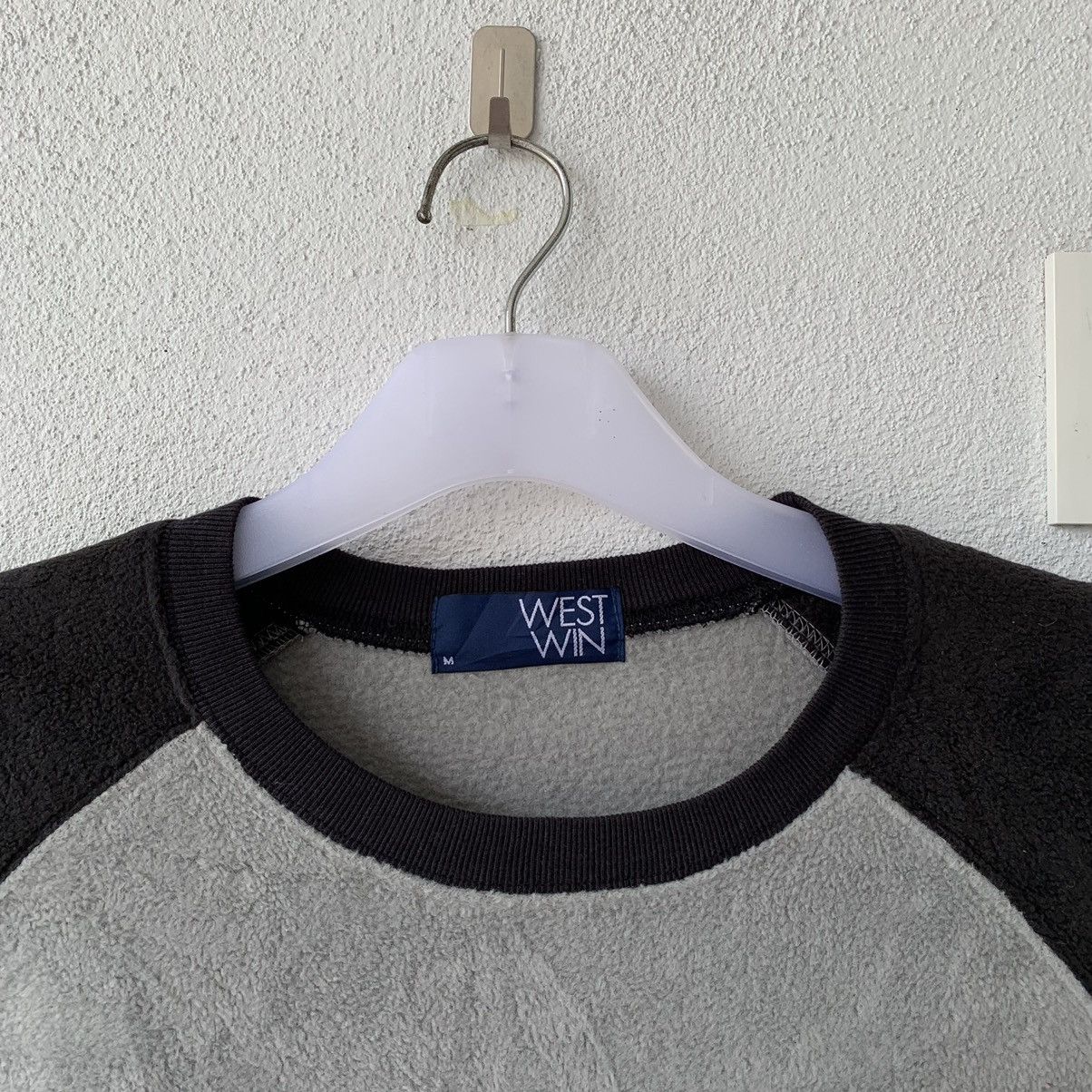 Japanese Brand WEST WIN sweatshirt spell out big logo.. fleece sweatshirt Size US M / EU 48-50 / 2 - 4 Thumbnail