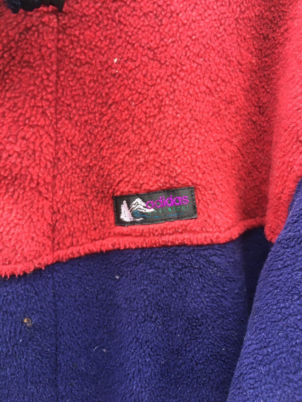 Polartec Vintage Adidas Sherpa Fleece Hoodies Jackets Size L / US 10 / IT 46 - 3 Thumbnail