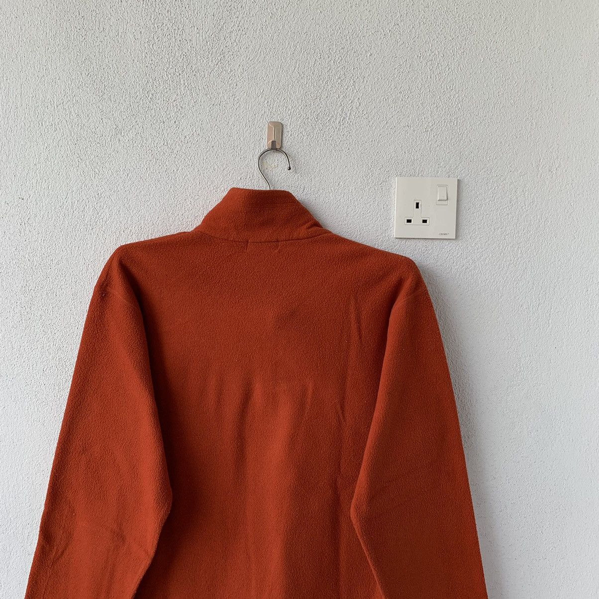 Japanese Brand × Uniqlo vintage UNIQLO fleece long sleeve t shirt.. quarter button.. Size US M / EU 48-50 / 2 - 8 Thumbnail