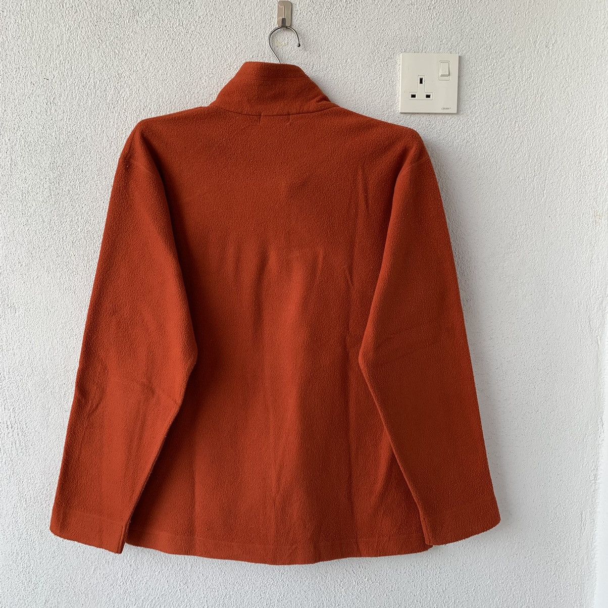 Japanese Brand × Uniqlo vintage UNIQLO fleece long sleeve t shirt.. quarter button.. Size US M / EU 48-50 / 2 - 7 Thumbnail