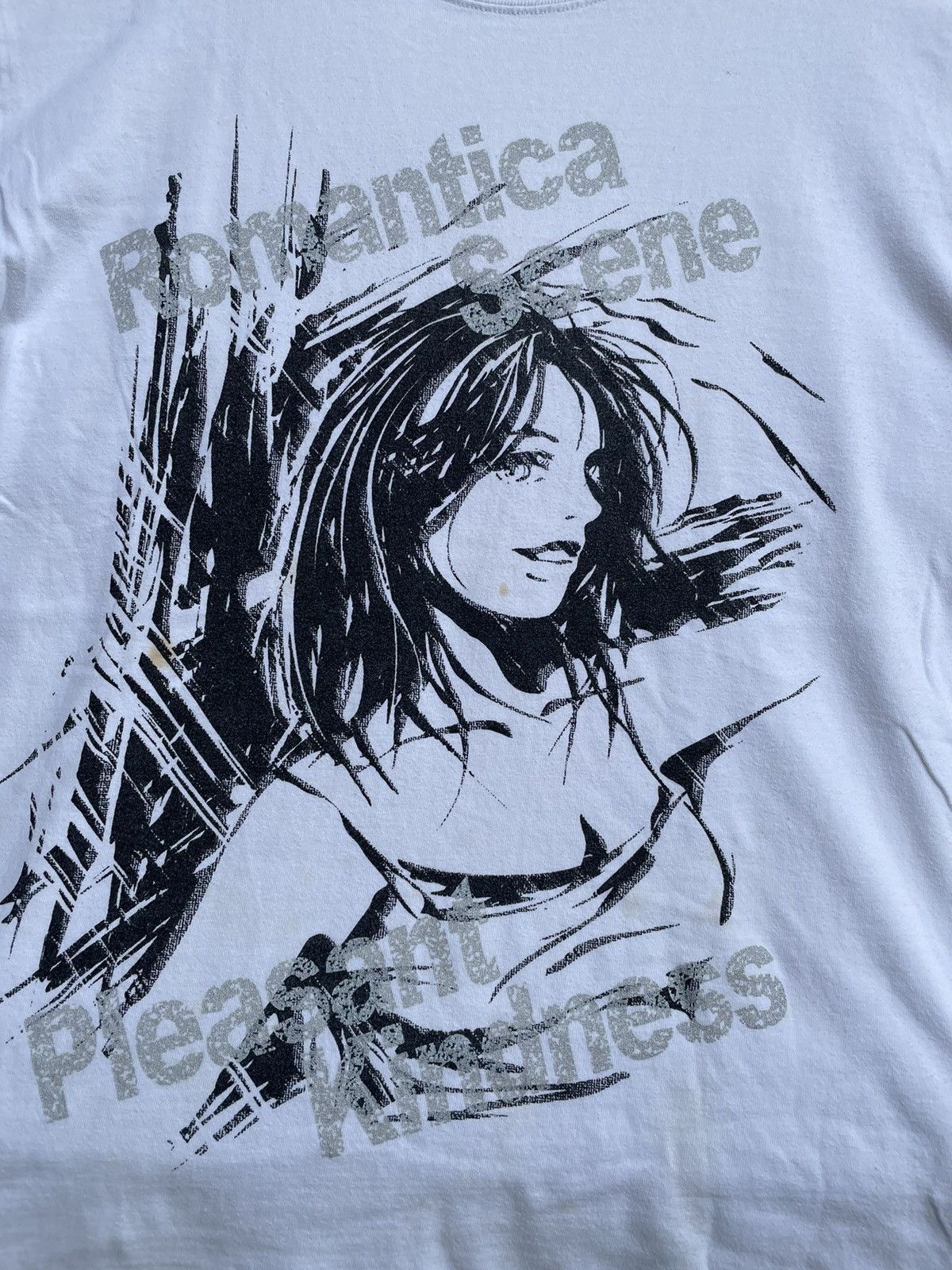 Anime × Japanese Brand ⚡️Stone Head Naked Girl Anime Big Logo Tee Size US L / EU 52-54 / 3 - 2 Thumbnail