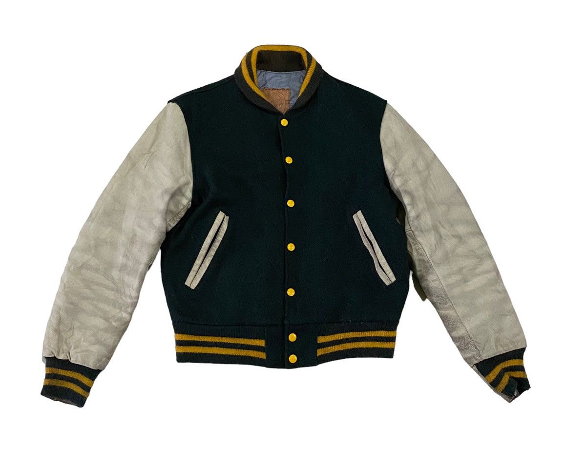 Vintage Golden Bear Varsity leather jacket