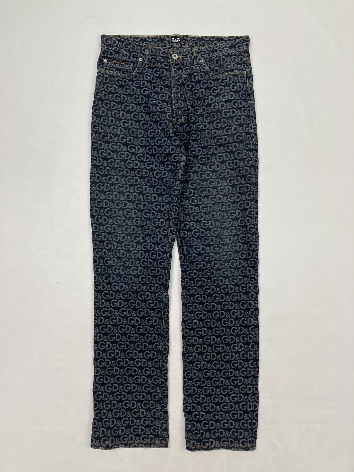 Dolce & Gabbana Vintage Dolce & Gabbana jeans monogram Size US 33 - 1 Thumbnail
