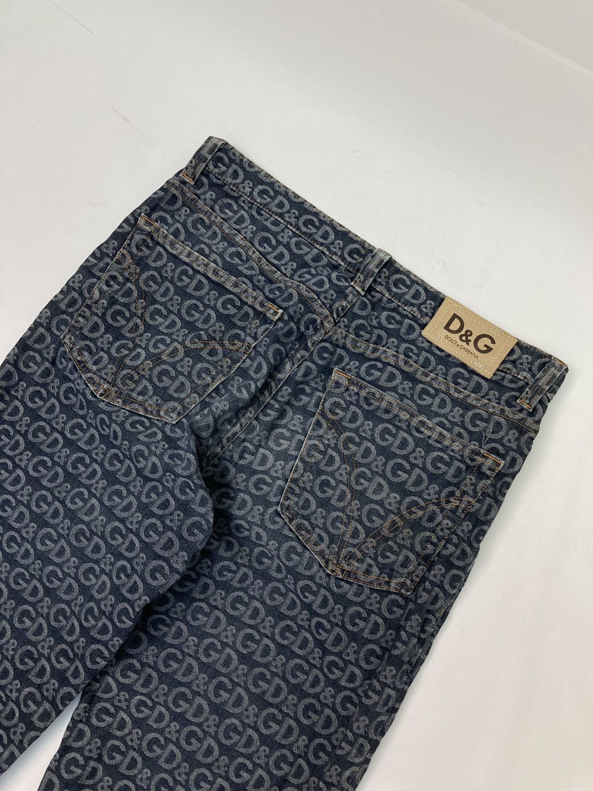 Dolce & Gabbana Vintage Dolce & Gabbana jeans monogram Size US 33 - 6 Thumbnail
