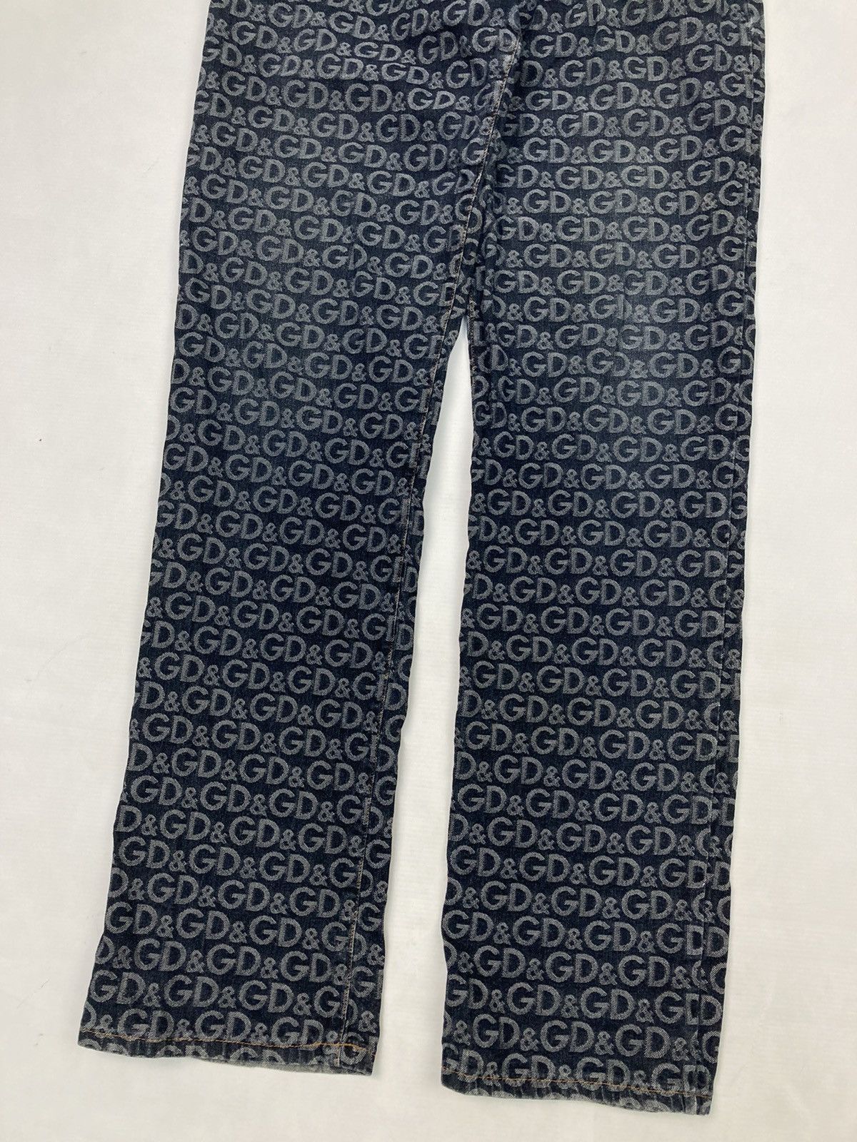 Dolce & Gabbana Vintage Dolce & Gabbana jeans monogram Size US 33 - 4 Thumbnail