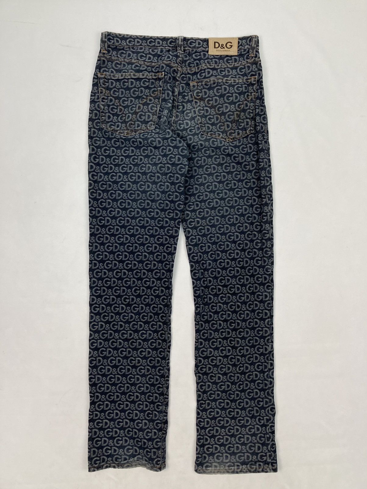 Dolce & Gabbana Vintage Dolce & Gabbana jeans monogram Size US 33 - 2 Thumbnail
