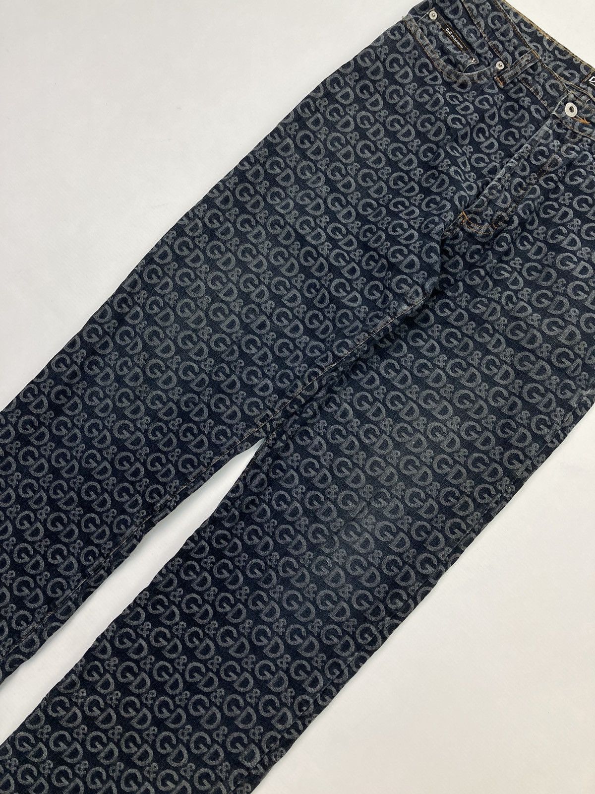Dolce & Gabbana Vintage Dolce & Gabbana jeans monogram Size US 33 - 5 Thumbnail