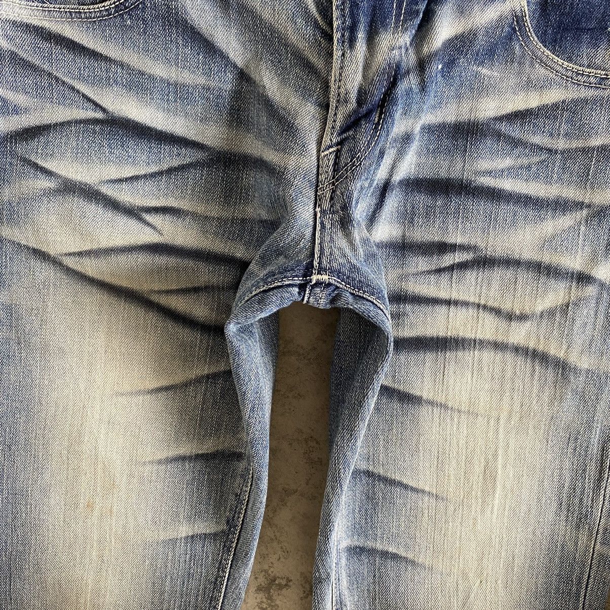 Japanese Brand × Murder License Murder License Hiroshi Fujiwara Clawmark Slim Denim Size US 30 / EU 46 - 6 Thumbnail