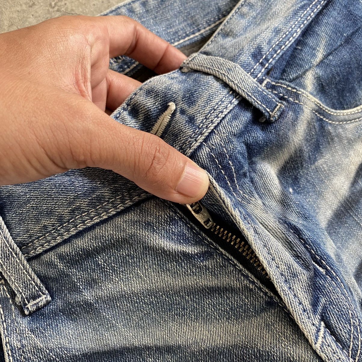 Japanese Brand × Murder License Murder License Hiroshi Fujiwara Clawmark Slim Denim Size US 30 / EU 46 - 8 Thumbnail