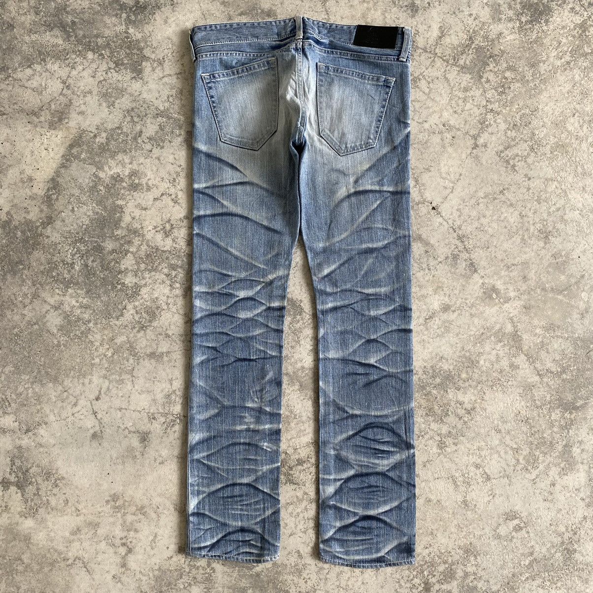 Japanese Brand × Murder License Murder License Hiroshi Fujiwara Clawmark Slim Denim Size US 30 / EU 46 - 10 Thumbnail