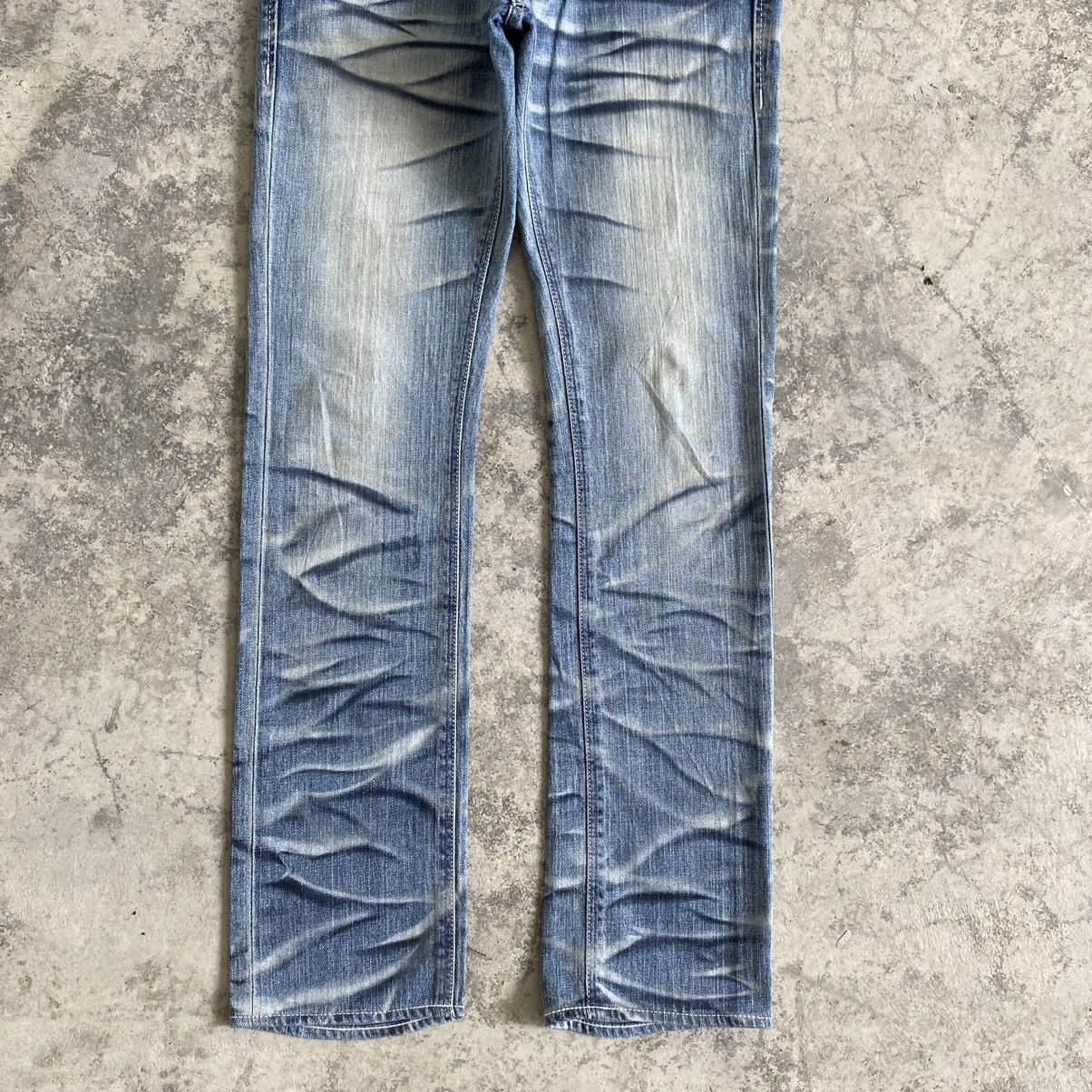 Japanese Brand × Murder License Murder License Hiroshi Fujiwara Clawmark Slim Denim Size US 30 / EU 46 - 3 Thumbnail